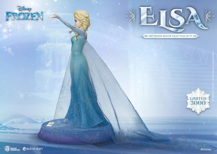 Elsa Let It Go - LIMITED EDITION: 3000 – Beast Kingdom – ActionFigure Brasil