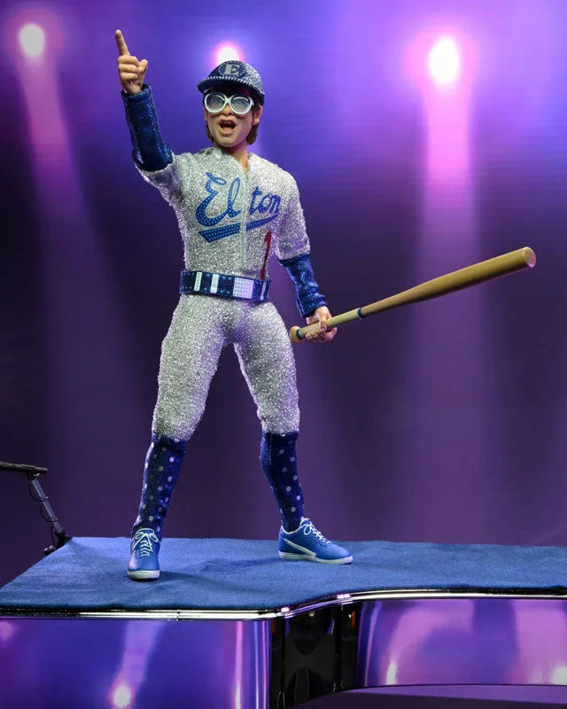 Elton John live in 1975 8 Inch Action Doll and Grand Piano Setㅤ – NECA – ActionFigureBrasil
