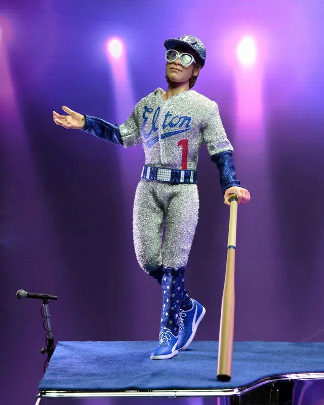 Elton John live in 1975 8 Inch Action Doll and Grand Piano Setㅤ – NECA – ActionFigureBrasil