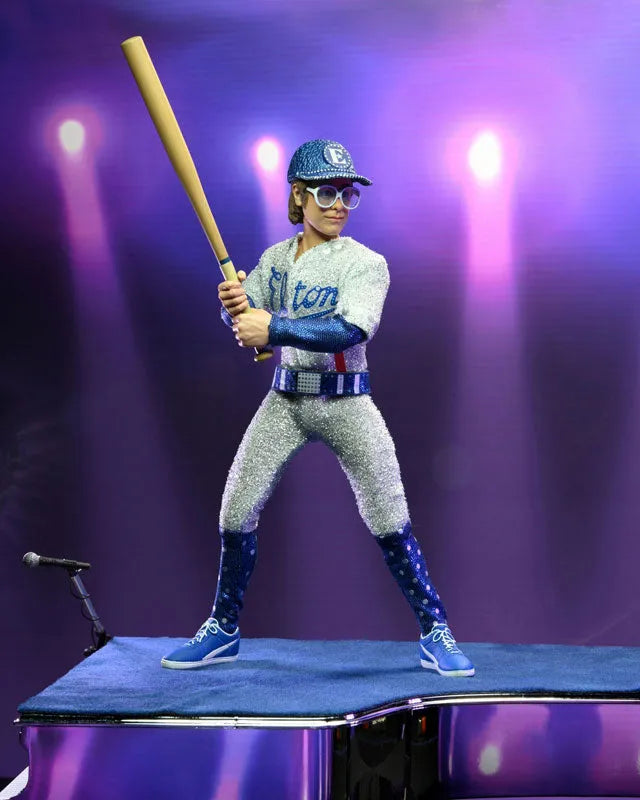 Elton John live in 1975 8 Inch Action Doll and Grand Piano Setㅤ – NECA – ActionFigureBrasil