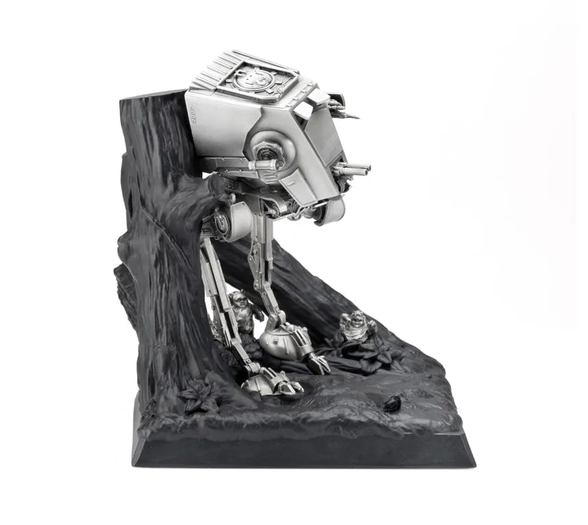 Endor AT-ST Diorama – Royal Selangor – ActionFigure Brasil