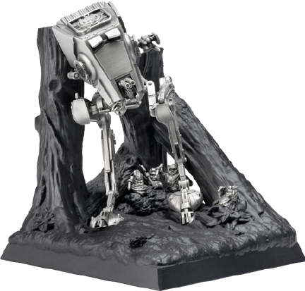 Endor AT-ST Diorama – Royal Selangor – ActionFigure Brasil