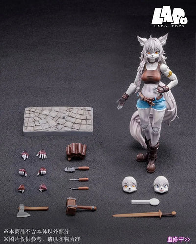 ERA-001 - Liya - Mechanic Ver. - 1/12 (LADo TOYS)ㅤ – LADo TOYS – ActionFigureBrasil — close