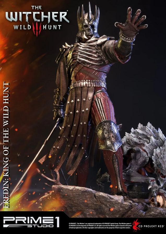 Eredin: King of the Wild Hunt (Exclusive Version) The Witcher 3: Wild Hunt – Prime1Studio – ActionFigure Brasil