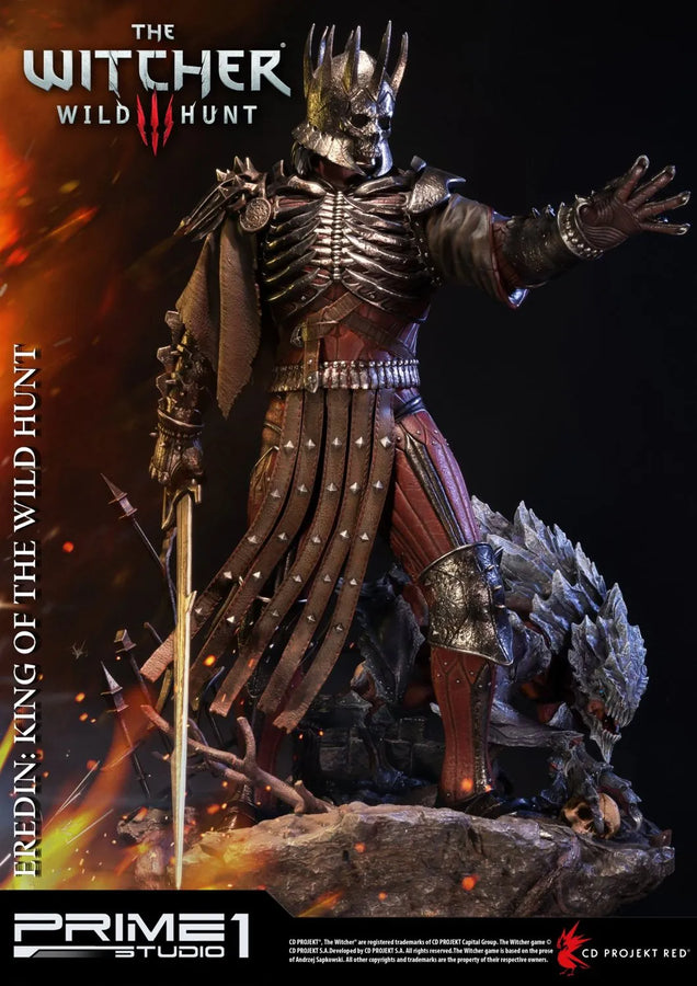 Eredin: King of the Wild Hunt (Exclusive Version) The Witcher 3: Wild Hunt – Prime1Studio – ActionFigure Brasil