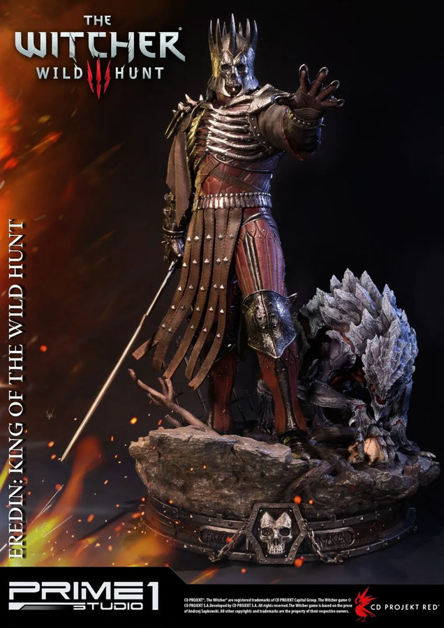 Eredin: King of the Wild Hunt (Exclusive Version) The Witcher 3: Wild Hunt – Prime1Studio – ActionFigure Brasil