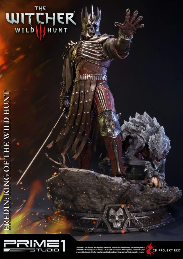 Eredin: King of the Wild Hunt (Exclusive Version) The Witcher 3: Wild Hunt – Prime1Studio – ActionFigure Brasil