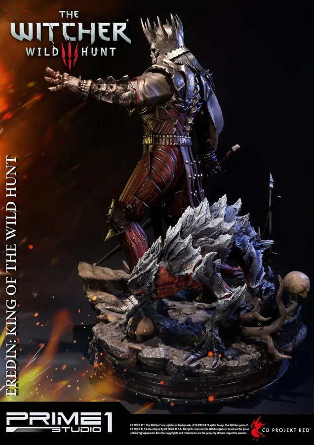 Eredin: King of the Wild Hunt (Exclusive Version) The Witcher 3: Wild Hunt – Prime1Studio – ActionFigure Brasil