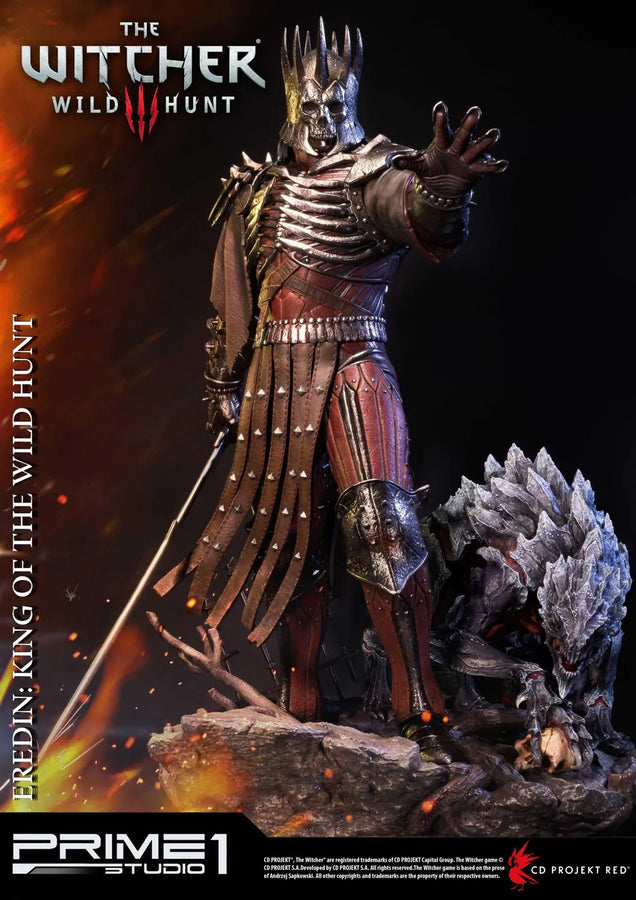 Eredin: King of the Wild Hunt (Regular Version) The Witcher 3: Wild Hunt – Prime1Studio – ActionFigure Brasil