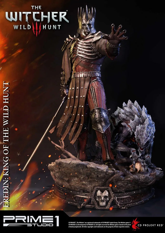 Eredin: King of the Wild Hunt (Regular Version) The Witcher 3: Wild Hunt – Prime1Studio – ActionFigure Brasil
