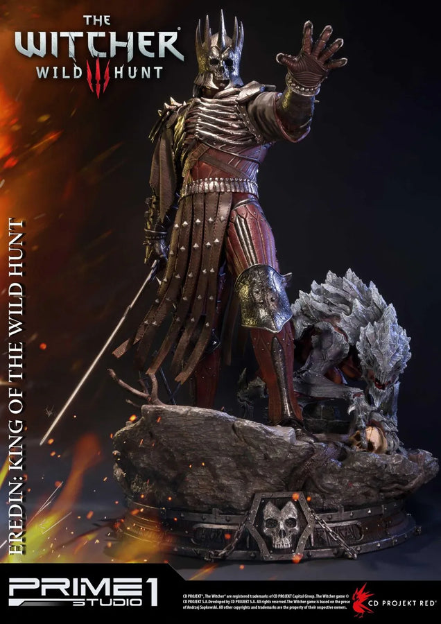 Eredin: King of the Wild Hunt (Regular Version) The Witcher 3: Wild Hunt – Prime1Studio – ActionFigure Brasil