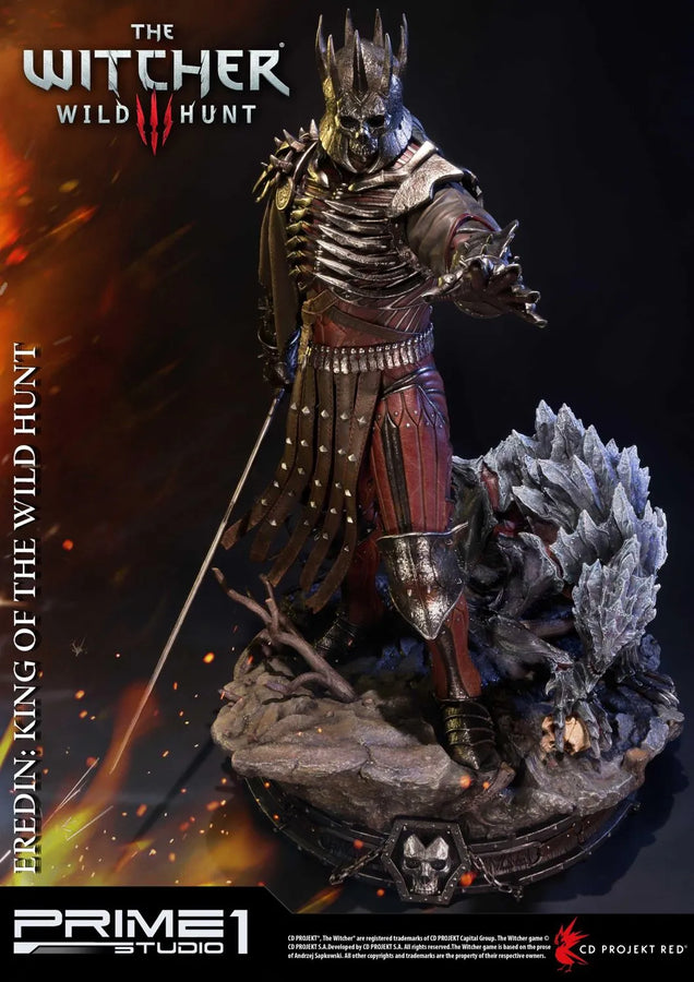 Eredin: King of the Wild Hunt (Regular Version) The Witcher 3: Wild Hunt – Prime1Studio – ActionFigure Brasil