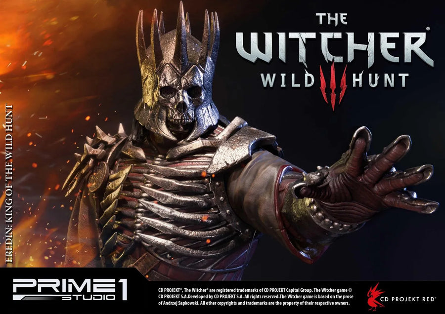 Eredin: King of the Wild Hunt (Regular Version) The Witcher 3: Wild Hunt – Prime1Studio – ActionFigure Brasil