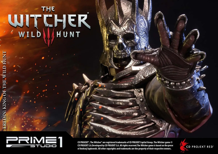 Eredin: King of the Wild Hunt (Regular Version) The Witcher 3: Wild Hunt – Prime1Studio – ActionFigure Brasil