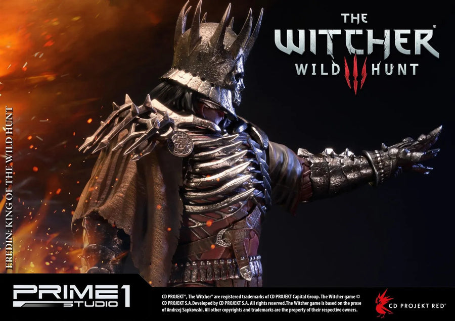 Eredin: King of the Wild Hunt (Regular Version) The Witcher 3: Wild Hunt – Prime1Studio – ActionFigure Brasil