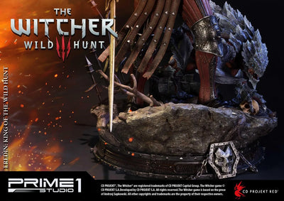 Eredin: King of the Wild Hunt (Regular Version) The Witcher 3: Wild Hunt – Prime1Studio – ActionFigure Brasil