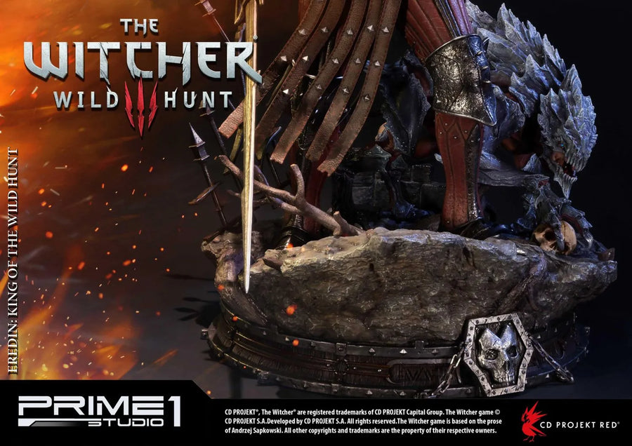 Eredin: King of the Wild Hunt (Regular Version) The Witcher 3: Wild Hunt – Prime1Studio – ActionFigure Brasil