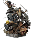 Eren, Mikasa, & Armin - LIMITED EDITION: 80 (Deluxe Bonus Version) - ActionFigure Brasil