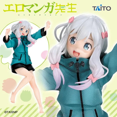Eromanga Sensei - Izumi Sagiri - Coreful Figure - Parka Ver. (Taito)ㅤ – Taito – ActionFigure Brasil — ângulo diferente