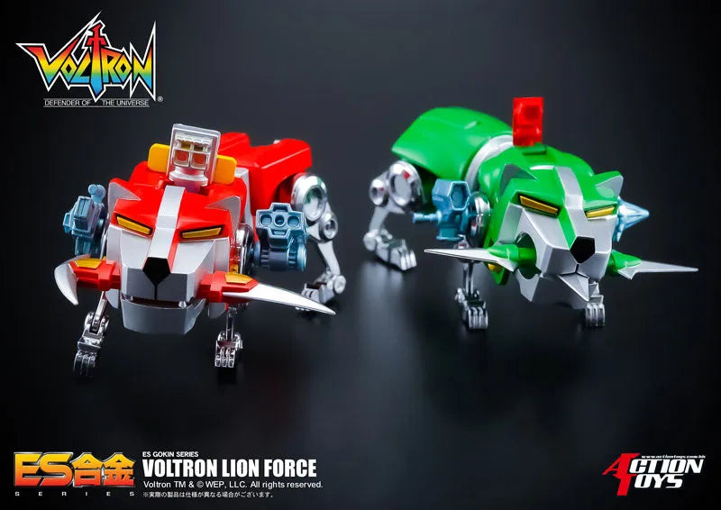 ES Gokin Voltron - Lion Force (ACTION TOYS)ㅤ – Action Toys – ActionFigureBrasil