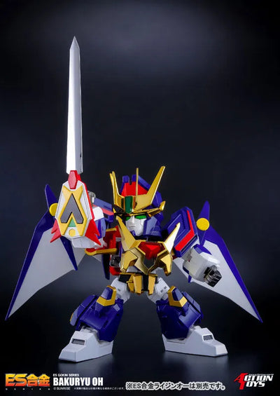 ES Gokin - Zettai Muteki Raijin-Oh - Bakuryuu-Oh (ACTION TOYS)ㅤ – Action Toys – ActionFigureBrasil — com base expositora