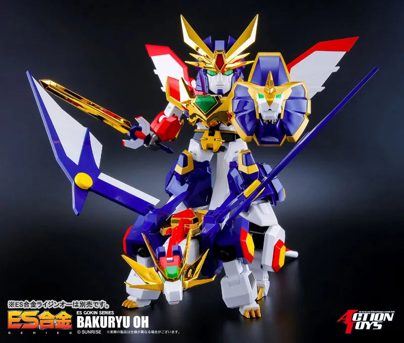 ES Gokin - Zettai Muteki Raijin-Oh - Bakuryuu-Oh (ACTION TOYS)ㅤ – ACTION TOYS – ActionFigure Brasil