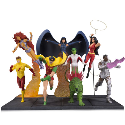 ESTÁTUA DC COLLECTIBLES MULTI-PART THE NEW TEEN TITANS - KID FLASH 35430
