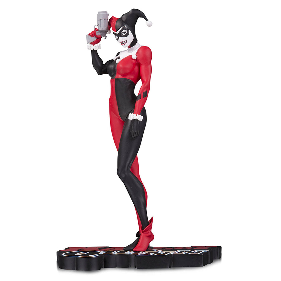 ESTÁTUA DC COLLECTIBLES RED, WHITE AND BLACK - HARLEY QUINN BY MICHAEL TURNER 51346