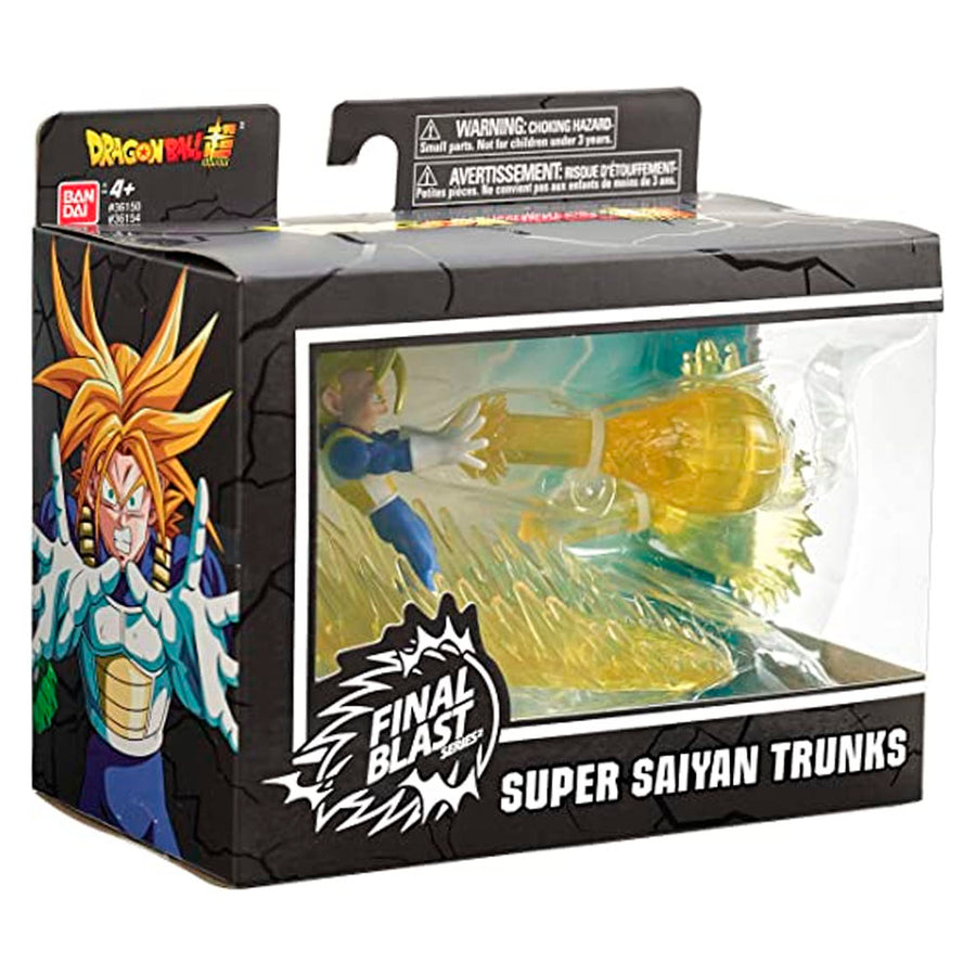 ESTÁTUA BANDAI FINAL BLAST DRAGON BALL SUPER - SUPER SAIYAN TRUNKS