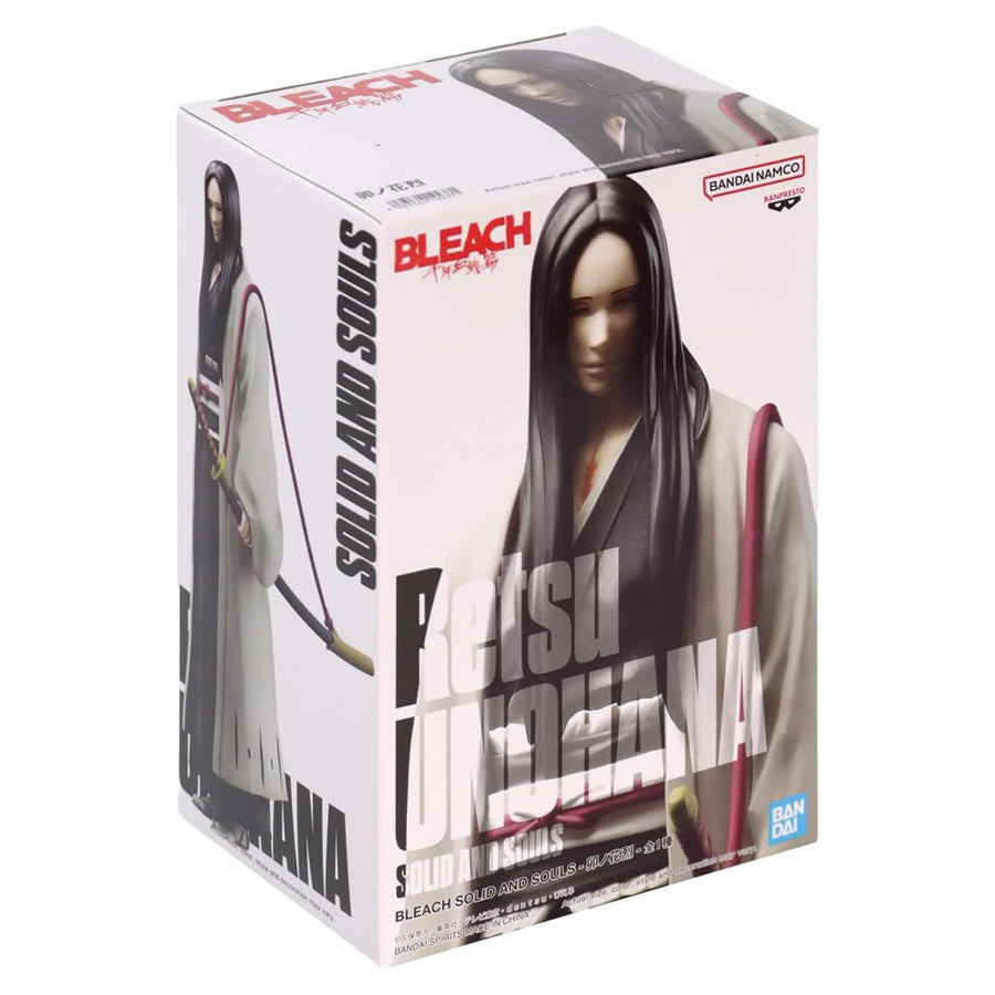ESTÁTUA BANPRESTO BLEACH SOLID AND SOULS - RETSU UNOHANA (19437)