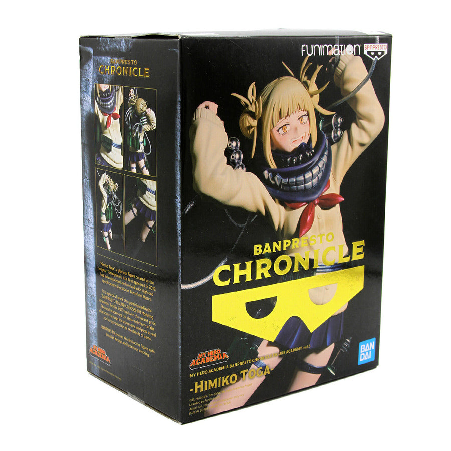 ESTÁTUA BANPRESTO CHRONICLE MY HERO ACADEMIA - HIMIKO TOGA 18238