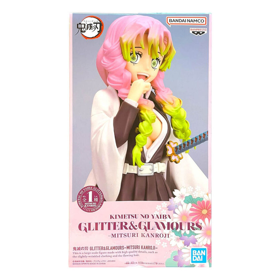ESTÁTUA BANPRESTO DEMON SLAYER: KIMETSU NO YAIBA GLITTER & GLAMOURS - MITSURI KANROJI (89727)