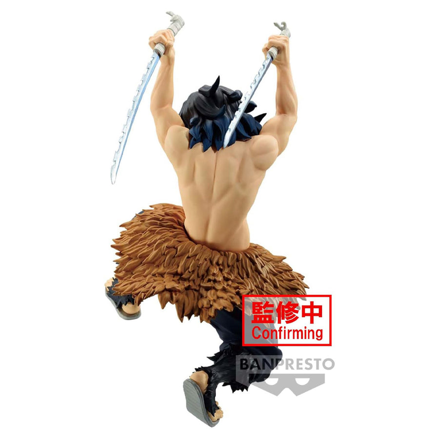 ESTÁTUA BANPRESTO DEMON SLAYER: KIMETSU NO YAIBA VIBRATION STARS - HASHIBIRA INOSUKE (9550)