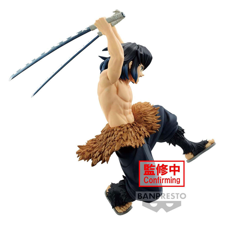 ESTÁTUA BANPRESTO DEMON SLAYER: KIMETSU NO YAIBA VIBRATION STARS - HASHIBIRA INOSUKE (9550)