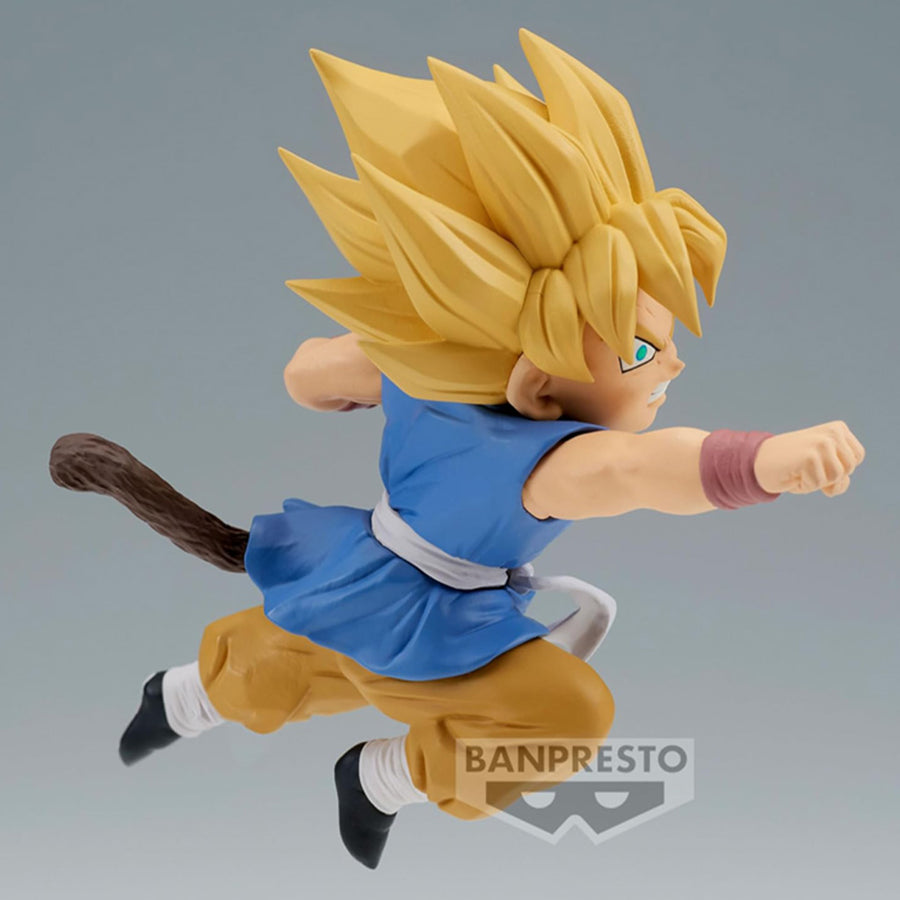ESTÁTUA BANPRESTO DRAGON BALL Z MATCH MAKERS (SUPER 17 VS SUPER SAIYAN SON GOKU) - SUPER SAIYAN SON GOKU (9642)