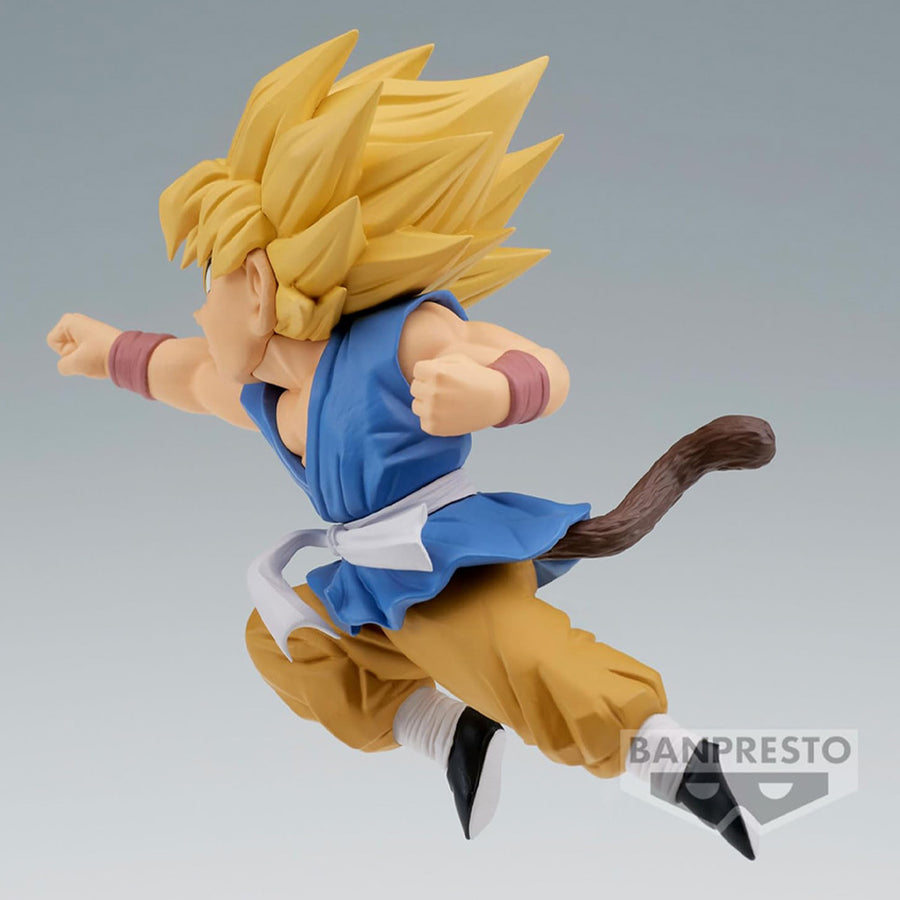 ESTÁTUA BANPRESTO DRAGON BALL Z MATCH MAKERS (SUPER 17 VS SUPER SAIYAN SON GOKU) - SUPER SAIYAN SON GOKU (9642)