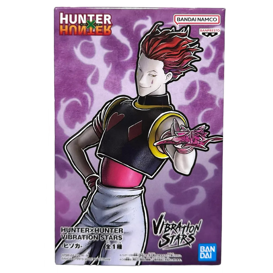 ESTÁTUA BANPRESTO HUNTER X HUNTER VIBRATION STARS - HISOKA (91751)
