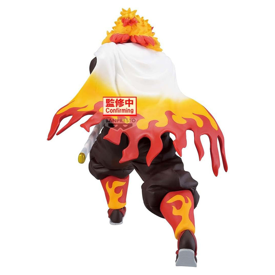 ESTÁTUA BANPRESTO MAXIMATIC DEMON SLAYER: KIMETSU NO YAIBA - KYOJURO RENGOKU (1933)