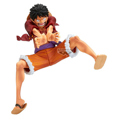 ESTÁTUA BANPRESTO MAXIMATIC ONE PIECE - MONKEY D. LUFFY B.VERSION (209)