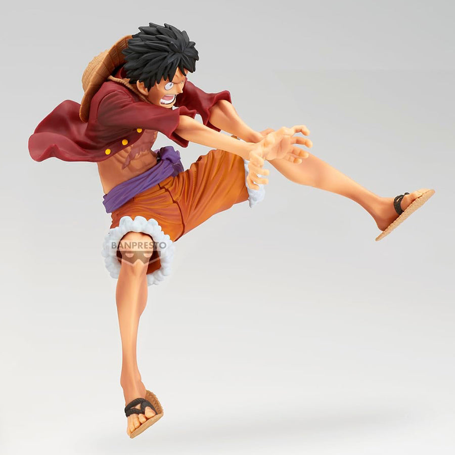 ESTÁTUA BANPRESTO MAXIMATIC ONE PIECE - MONKEY D. LUFFY B.VERSION (209)