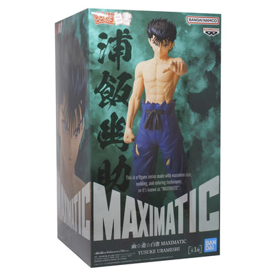 ESTÁTUA BANPRESTO MAXIMATIC YU YU HAKUSHO - YUSUKE URAMESHI (1971)