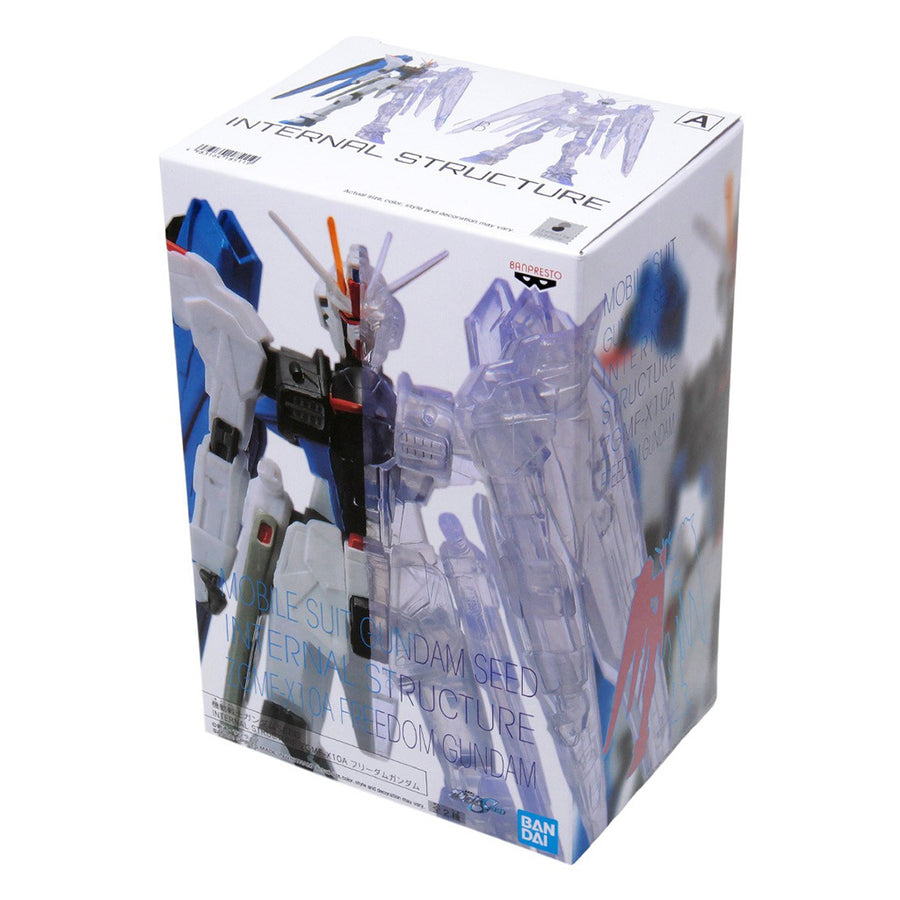 ESTÁTUA BANPRESTO MOBILE SUIT GUNDAM SEED INTERNAL STRUCTURE - ZGMF-X10A FREEDOM GUNDAM VER. A