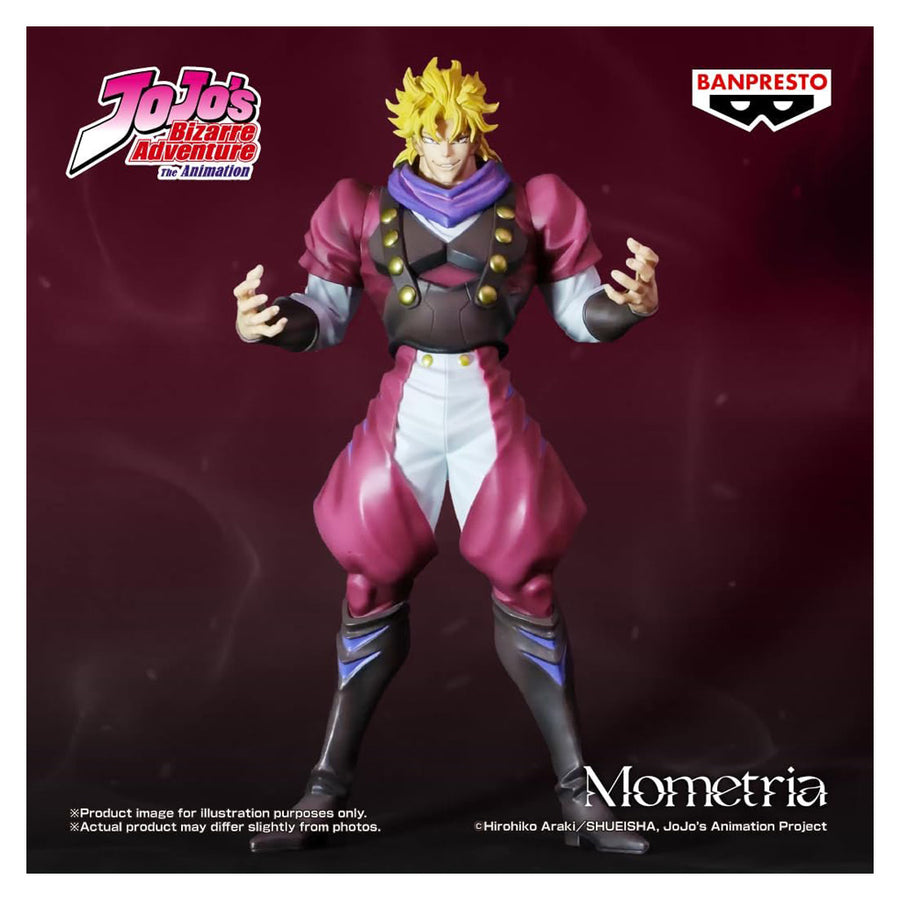 ESTÁTUA BANPRESTO MOMETRIA: JOJO'S BIZARRE ADVENTURE - DIO BRANDO (1704)