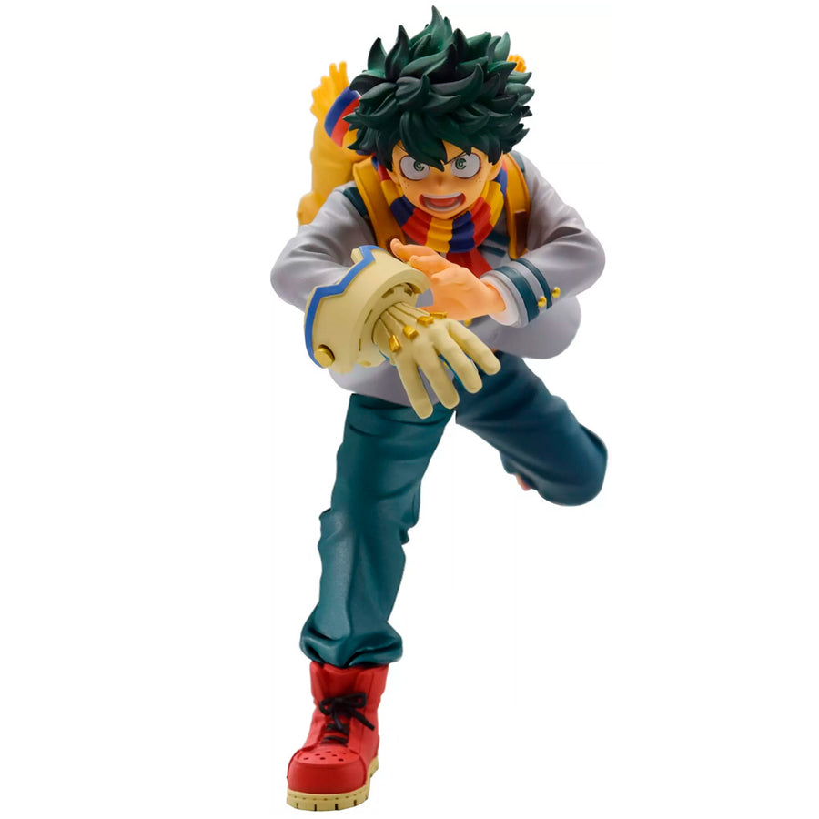 ESTÁTUA BANPRESTO MY HERO ACADEMIA BRAVEGRAPH VOL.1 - IZUKU MIDORIYA