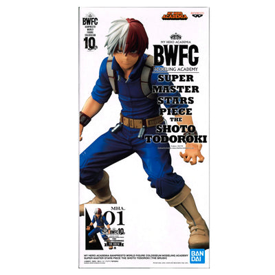 ESTÁTUA BANPRESTO MY HERO ACADEMIA BWFC - SHOTO TODOROKI