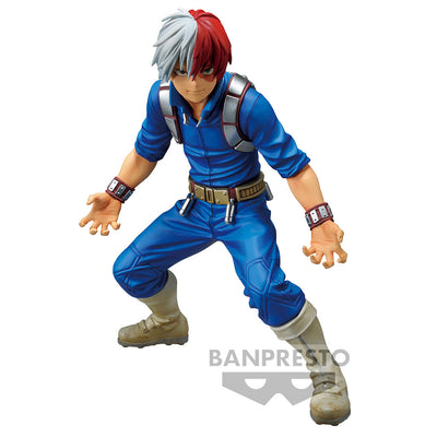 ESTÁTUA BANPRESTO MY HERO ACADEMIA CHRONICLE SUPER MASTER STARS PIECE - SHOTO TODOROKI (19398)