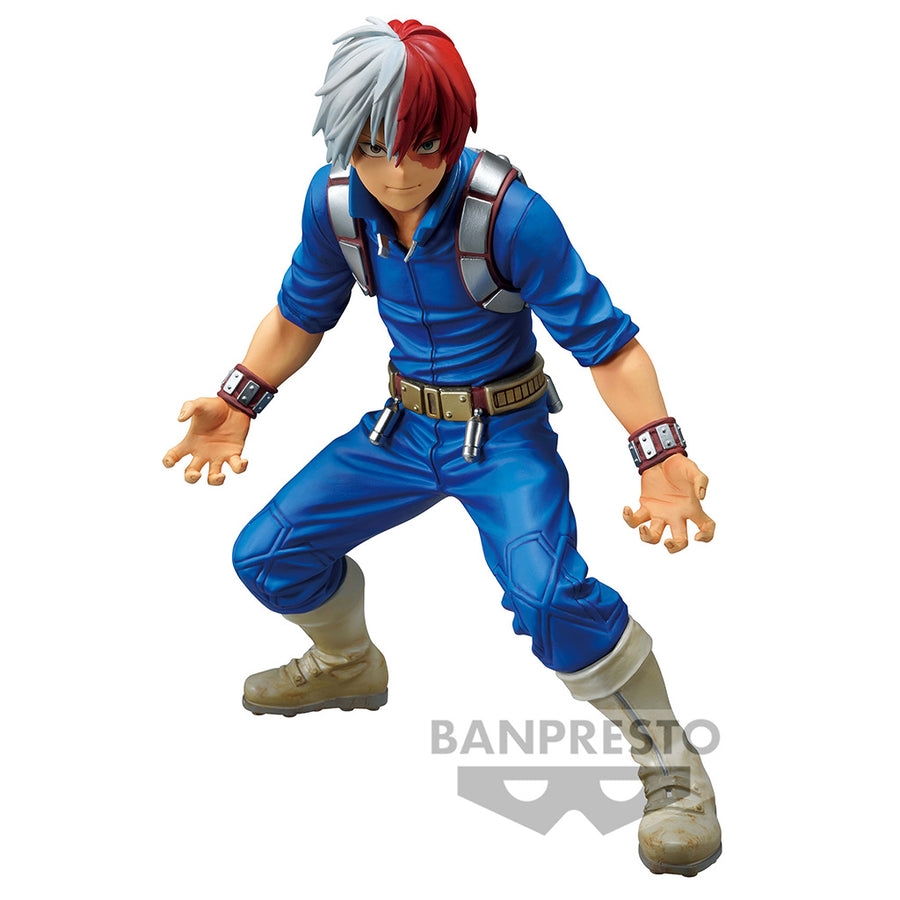 ESTÁTUA BANPRESTO MY HERO ACADEMIA CHRONICLE SUPER MASTER STARS PIECE - SHOTO TODOROKI (19398)