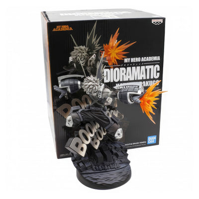 ESTÁTUA BANPRESTO MY HERO ACADEMIA DIORAMATIC - KATSUKI BAKUGO (BRUSH TONES) 18782