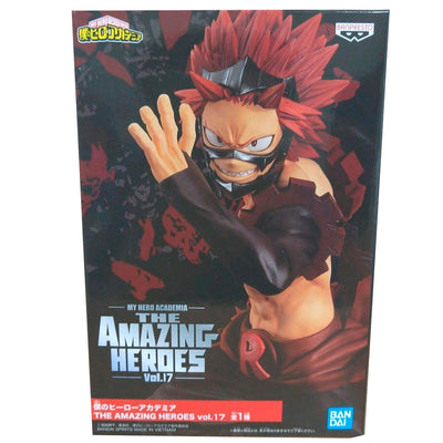 ESTÁTUA BANPRESTO MY HERO ACADEMIA THE AMAZING HEROES VOL.17 - EIJIRO KIRISHIMA