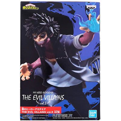 ESTÁTUA BANPRESTO MY HERO ACADEMIA THE EVIL VILLAINS VOL.3 - DABI